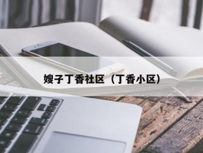 嫂子丁香社区（丁香小区）