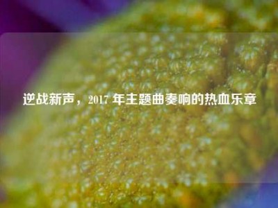 逆战新声，2017 年主题曲奏响的热血乐章