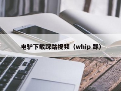 电驴下载踩踏视频（whip 踩）
